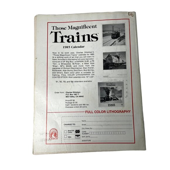 Trains Magazine of Railroading November 1984 Brewster Built Switcher Spree Salud - Picture 2 of 7